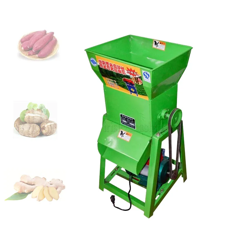 Electric Potato Starch Wet Grinder Refiner Apple Orange Fruit Crusher Juice Pulping Machine Stainless Steel