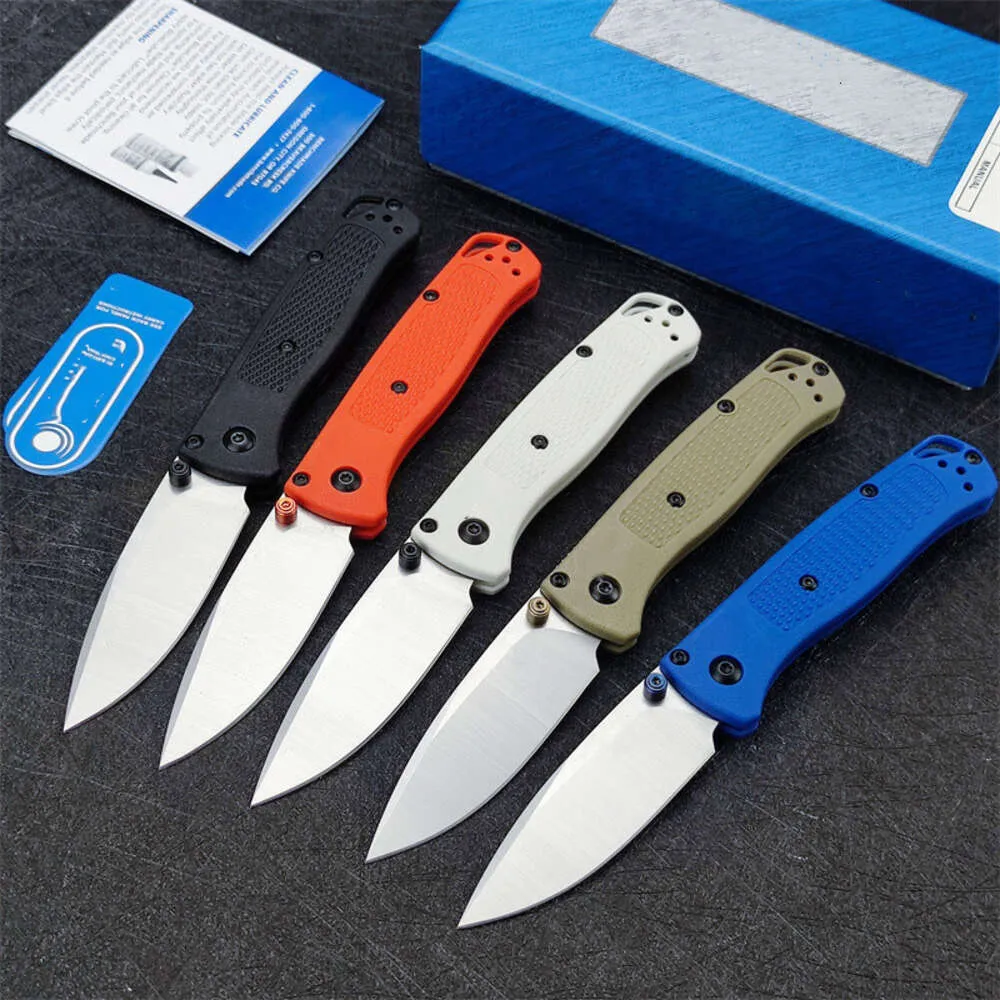 533-3 Mini Bugout Folding Knive S30V Blade Nylon Wave Fiber Handle Outdoor Camping Hunting Knives Pocket Tactical EDC Tool