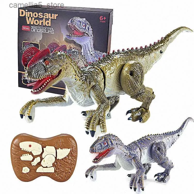 Electric/RC Animals 2023 New 2.4G Remote Control Dinosaur Jurassic