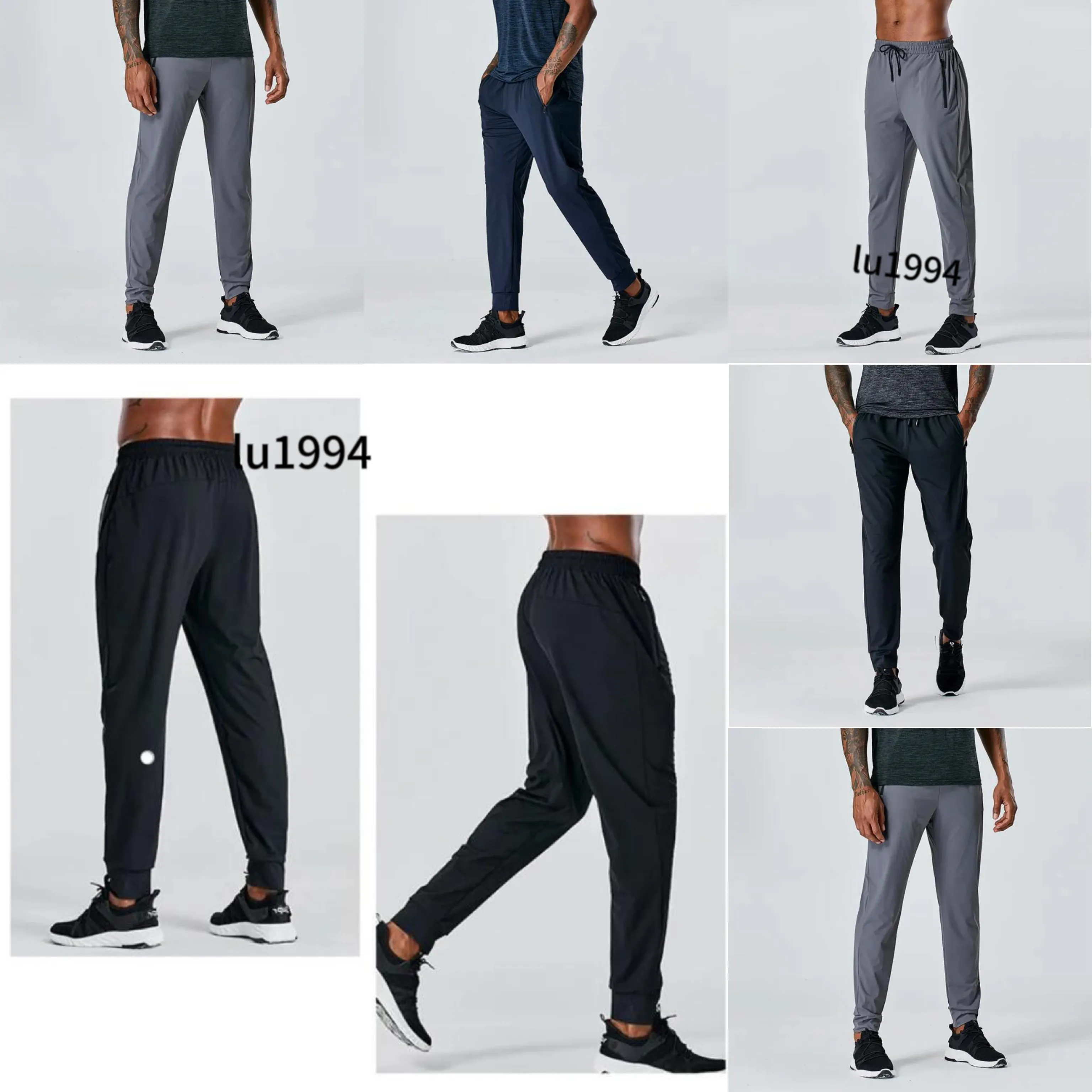 BGSM Pantaloni Jogging Uomo In Cotone 100% – Loose Fit Con Tasche – Pantaloni Lari Per Palestra E Tempo Libero