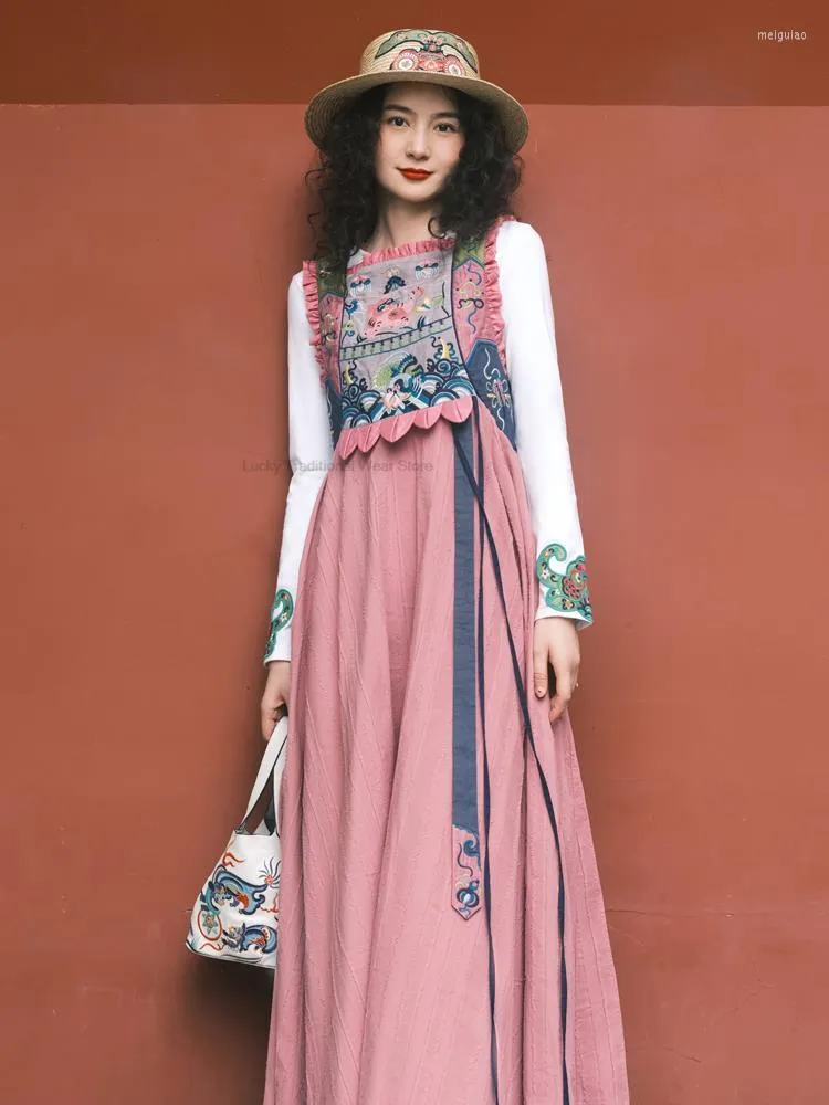 エスニック服中国のヴィンテージハンフドレス