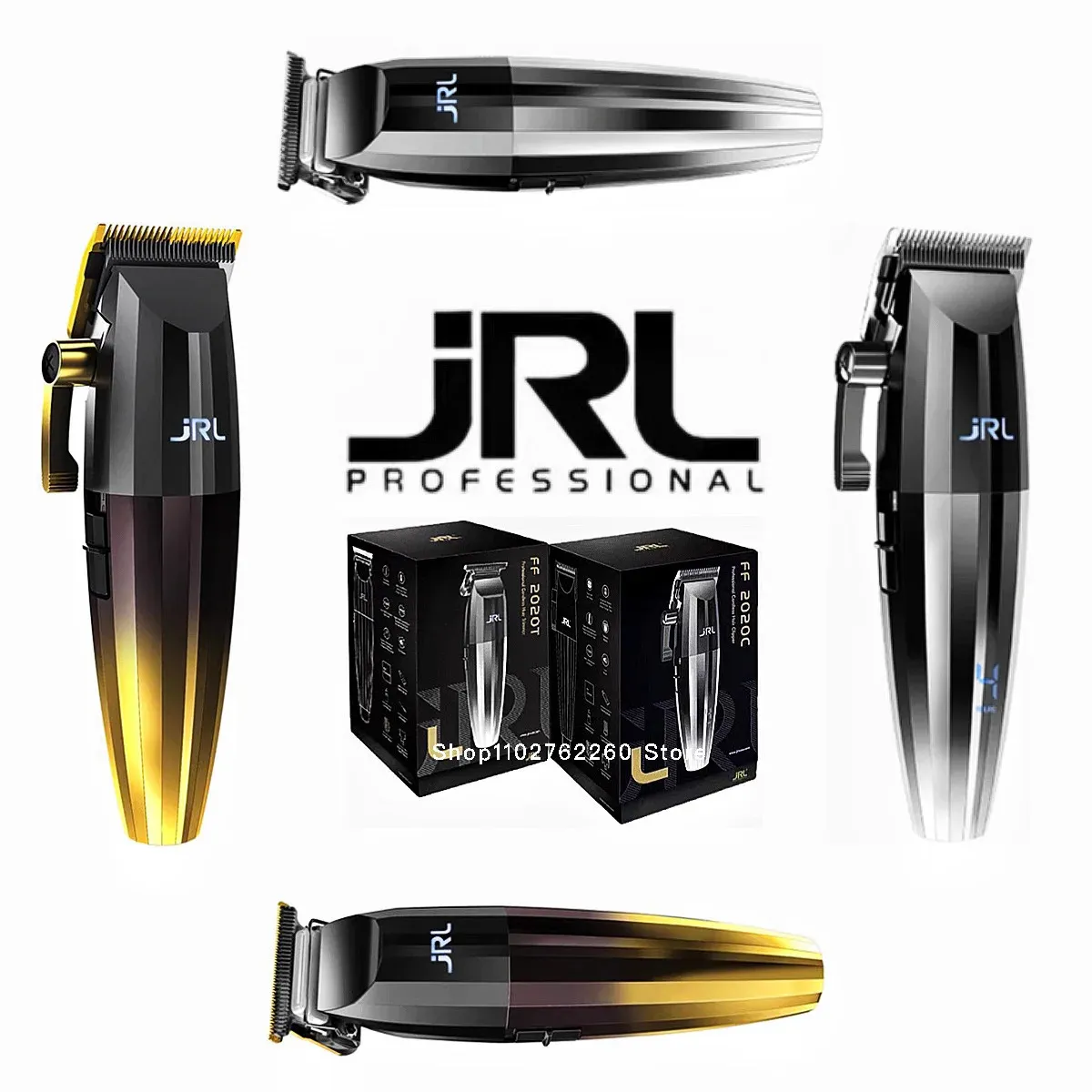 Haarschneider JRL c Professionelle Haarschneidemaschine t Für Männer Schnurlose Haarschnittmaschine Barbers Elektrischer Farbverlauf 231115
