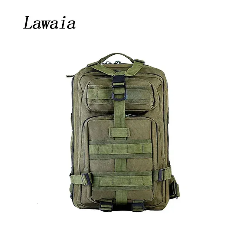 Açık Çantalar Lawaia 30L50L Su Geçirmez Backpack Ordusu Taktik Paketi Askeri Sporları Yürüyüş Çantası Kamp Ekipmanları 231114