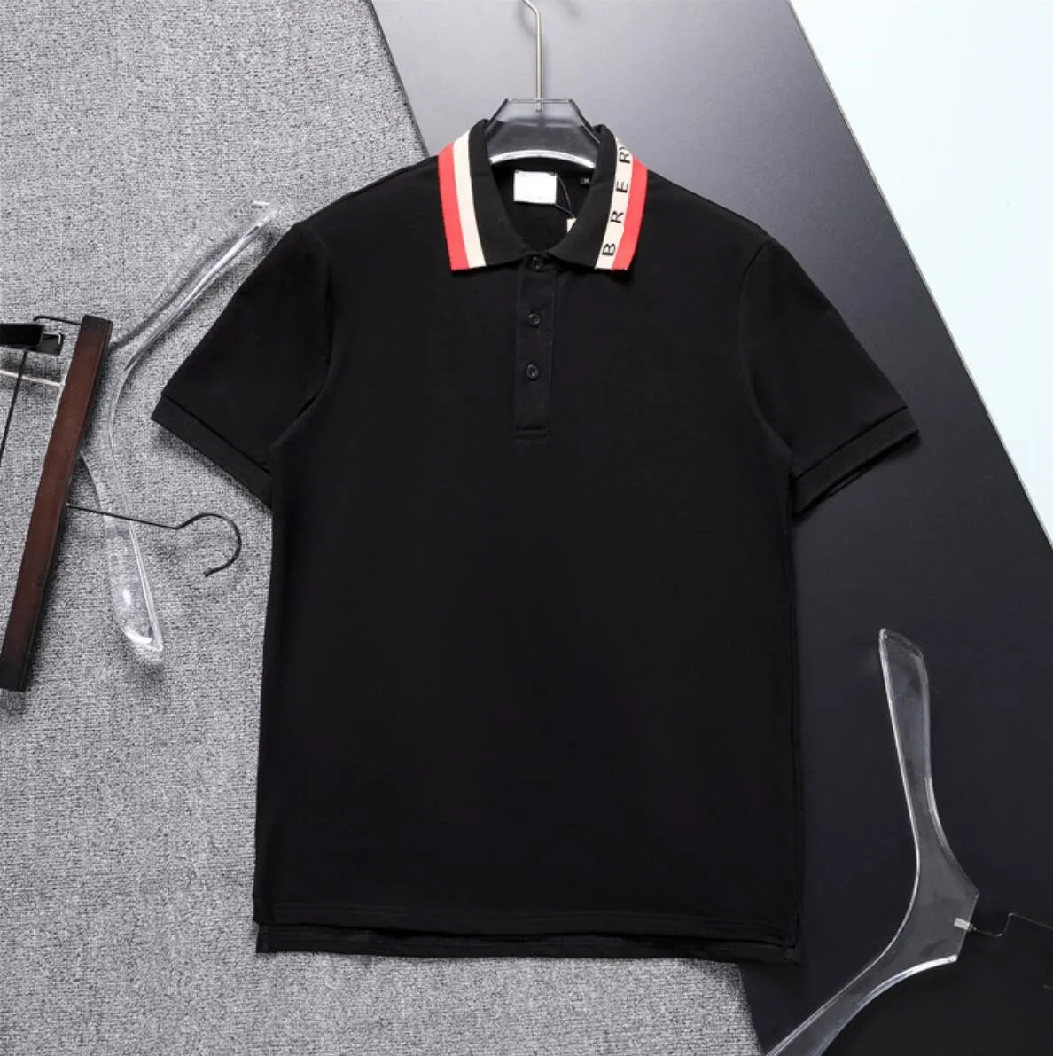 Summer Mens Stylist Polo T-shirt Golf Polos for Men Clothes Short Sleeve Fashion Casual Lapel Letter Print T-Shirt Loose Tops