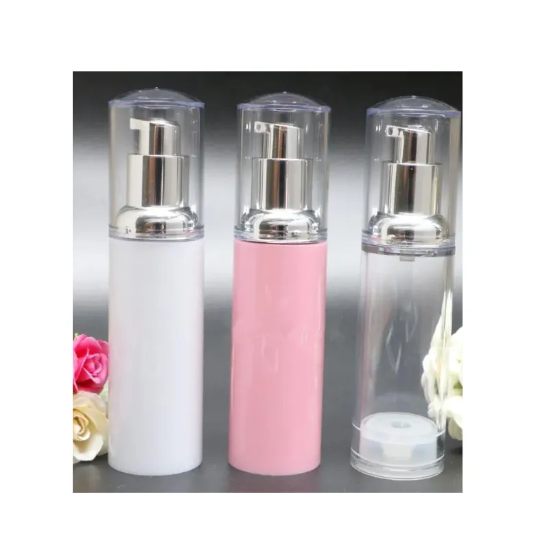 40 ml Airless Bottle Vacuum Pump Lotion Cosmetic Container som används för resefyllningsbara flaskor Fast frakt BJ