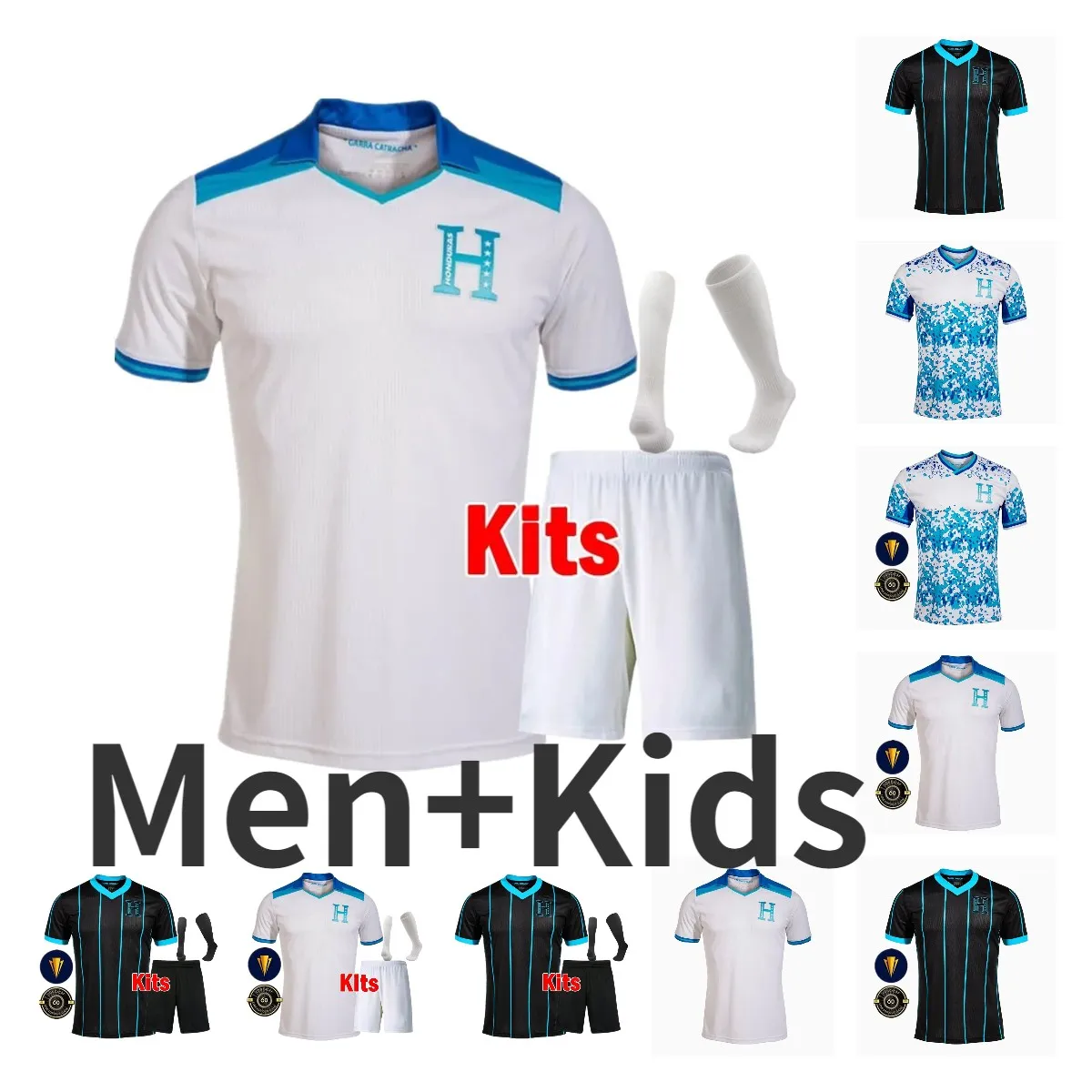 Republica de Honduras 2023 2024 Soccer Jersey 23/24 National Team Men kids Football Shirt COSTLY BECKELES Camisetas Futbol Training CARLOS RODRIGUEZ LOZANO Uniform