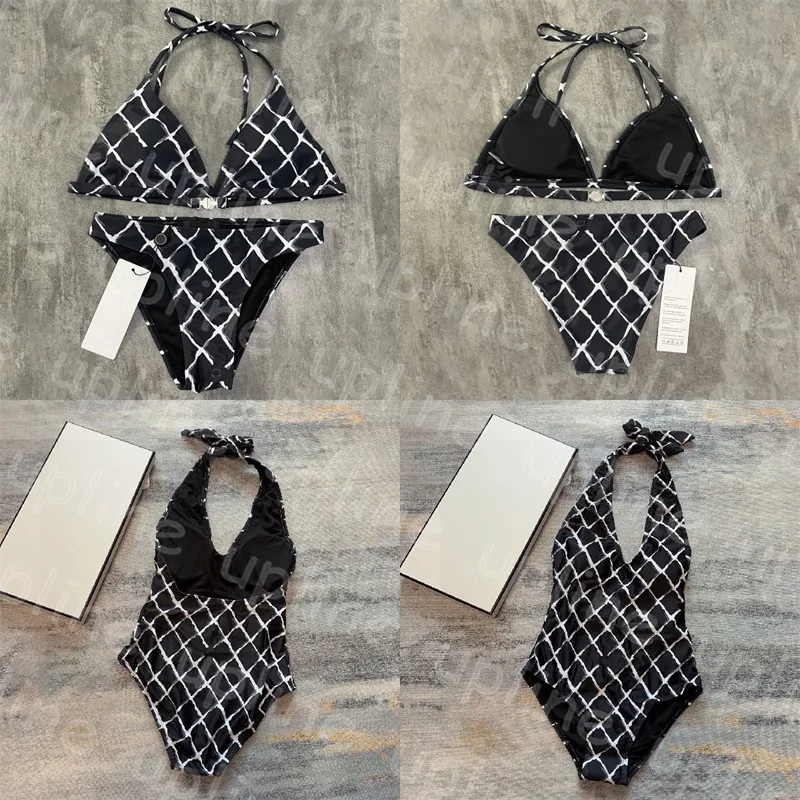 Sexy dos nu une pièce maillots de bain licou Bikinis été concepteur femmes nager Biquinis ensemble séchage rapide maillot de bain vêtements de plage