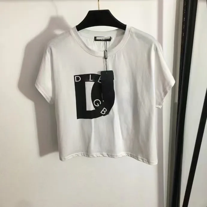 여성 티셔츠 럭셔리 Tshirt 여성 디자이너 T 셔츠 짧은 여름 패션 캐주얼 브랜드 편지 고품질 디자이너