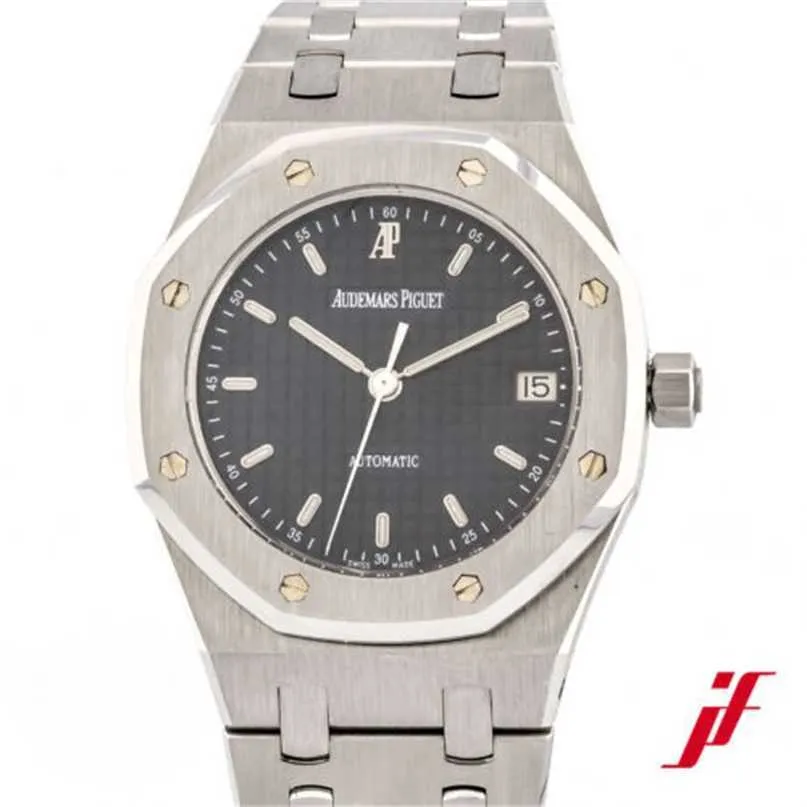 Audemar Pigue Watch Mens Automatic Mechanical Classic Luxury WristWatch Uhr Ref. ST14790.00.0789.10 Edelstahl Automatik 36 mm WN-8EIP