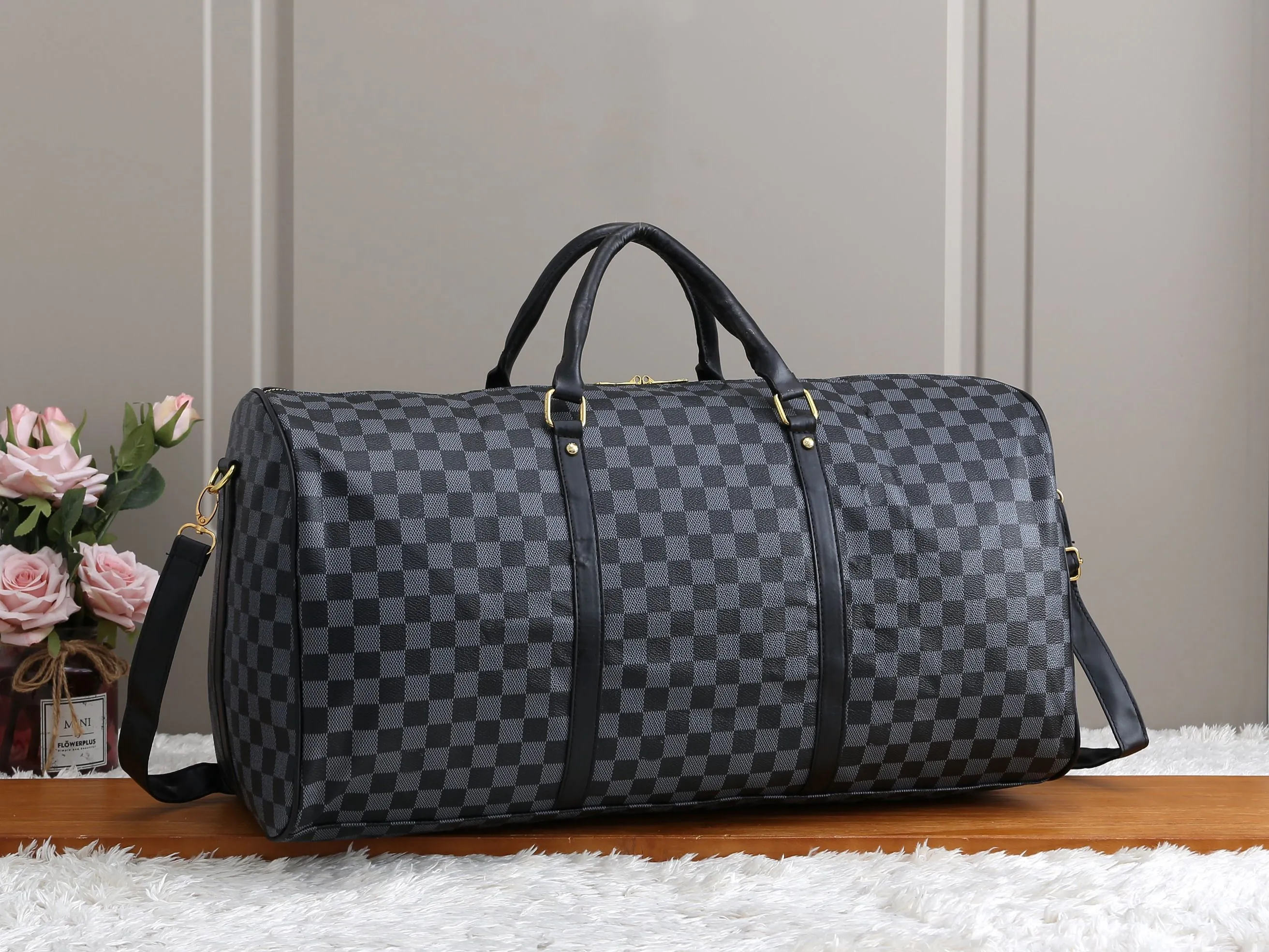 Luxury Designer Travel Academy Duffel Bags For Men And Women 50cm Black ...