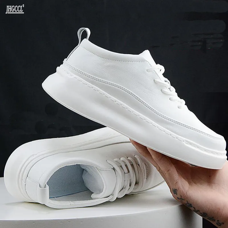 Casual Men's Shoes Trend Men Sneakers Italian Breathable Leisure Male Footwear Soft Sole Chaussure Homme A7 2213