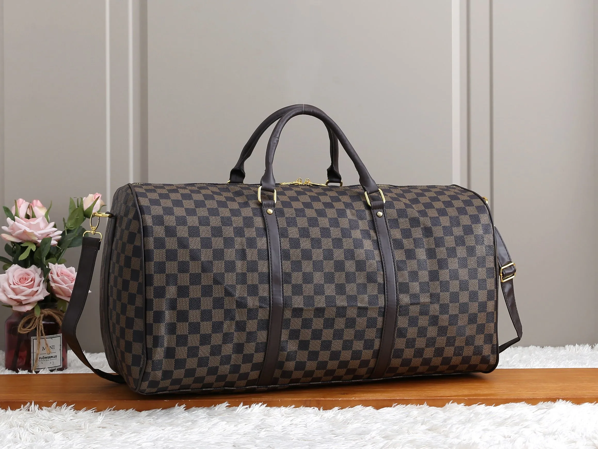 Luxury Designer Travel Academy Duffel Bags For Men And Women 50cm Black ...