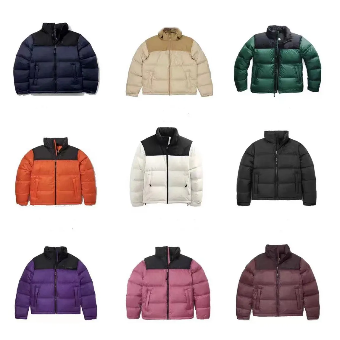 Winter Windproof Puffer Jackets For Men And Women Classic Designer