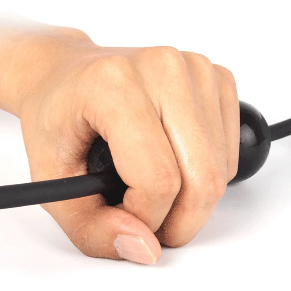 Anal Beads Chain Silicone Large Prostate Stimulator Plug Play_voghion.com