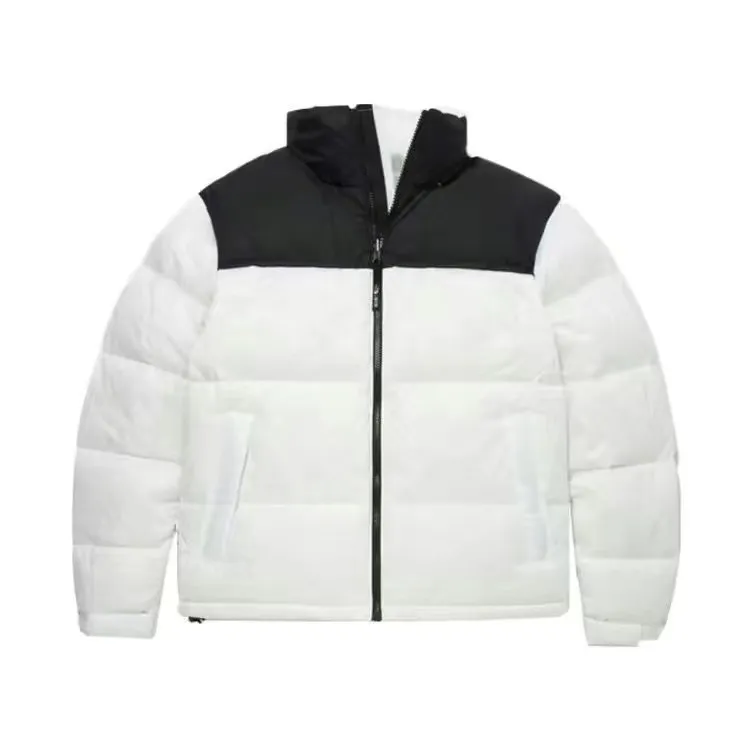 Дизайнерская классическая куртка-пуховик 1996 года, зимние пуховые пальто Nuptse, мужская парка, черная верхняя одежда, ветровка, модное теплое мужское толстое пальто с манжетами 02