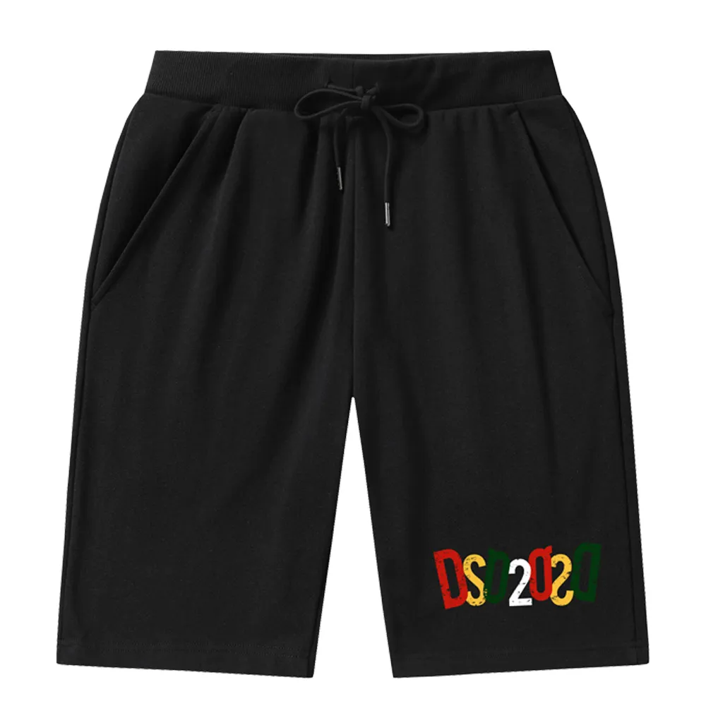 DSQ2 DSQICON2 2023 short d'entraînement imprimé Beach Short décontracté Street Trend Fashion Short polyvalent