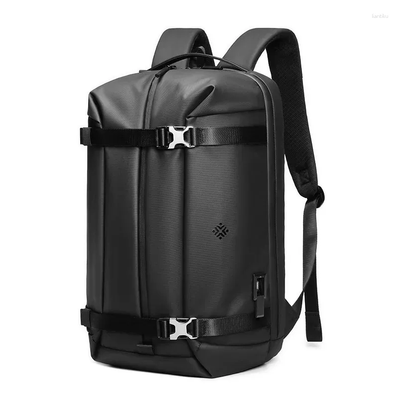 Zaino Multifunzione Business Uomo Moda Laptop da 17,3 pollici Alta qualità Classico da viaggio S Maschio Mochila