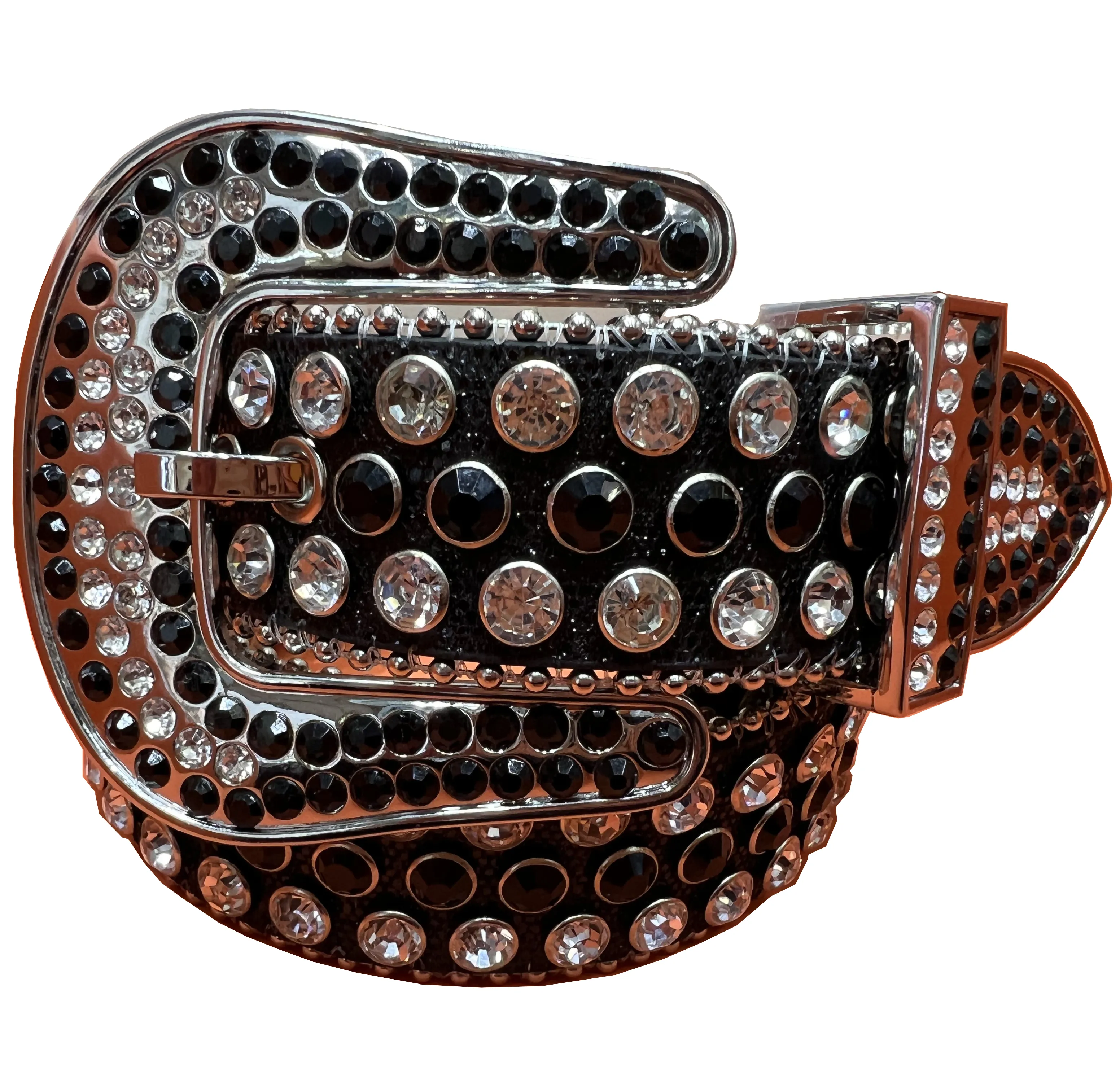 رعاة البقر بوي BB Belt Belt Beltband Mens Womens Belt with Big Bling Diamond Lillw.