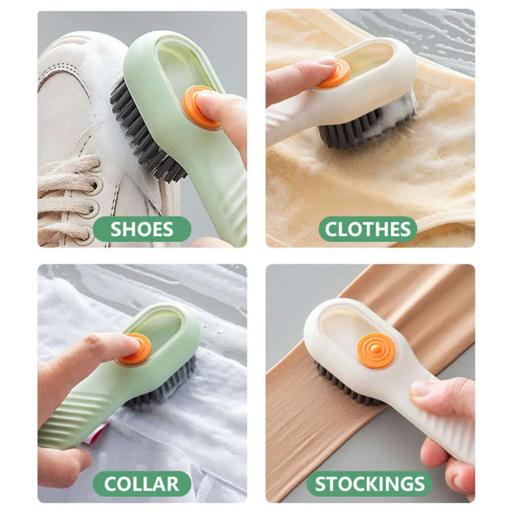 Multifunctional Cleaning Shoe Brush Soft Bristled Liquid Shoe