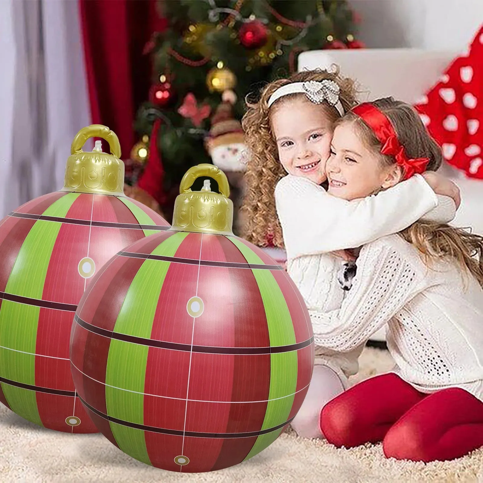 Giant Inflatable Xmas Tree Balls - 60CM Outdoor Christmas Decorations -  Shop Now for Festive Cheer! from Dhgate Christmas Decorations - price 49.19, image size:1600x1600