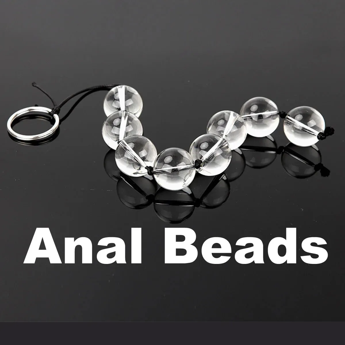 Anale Speelgoed 4 MatenSET Glazen Kralen Vaginale Ballen Plug Butt Sex Chain Bead Game Producten Viabrator 231114