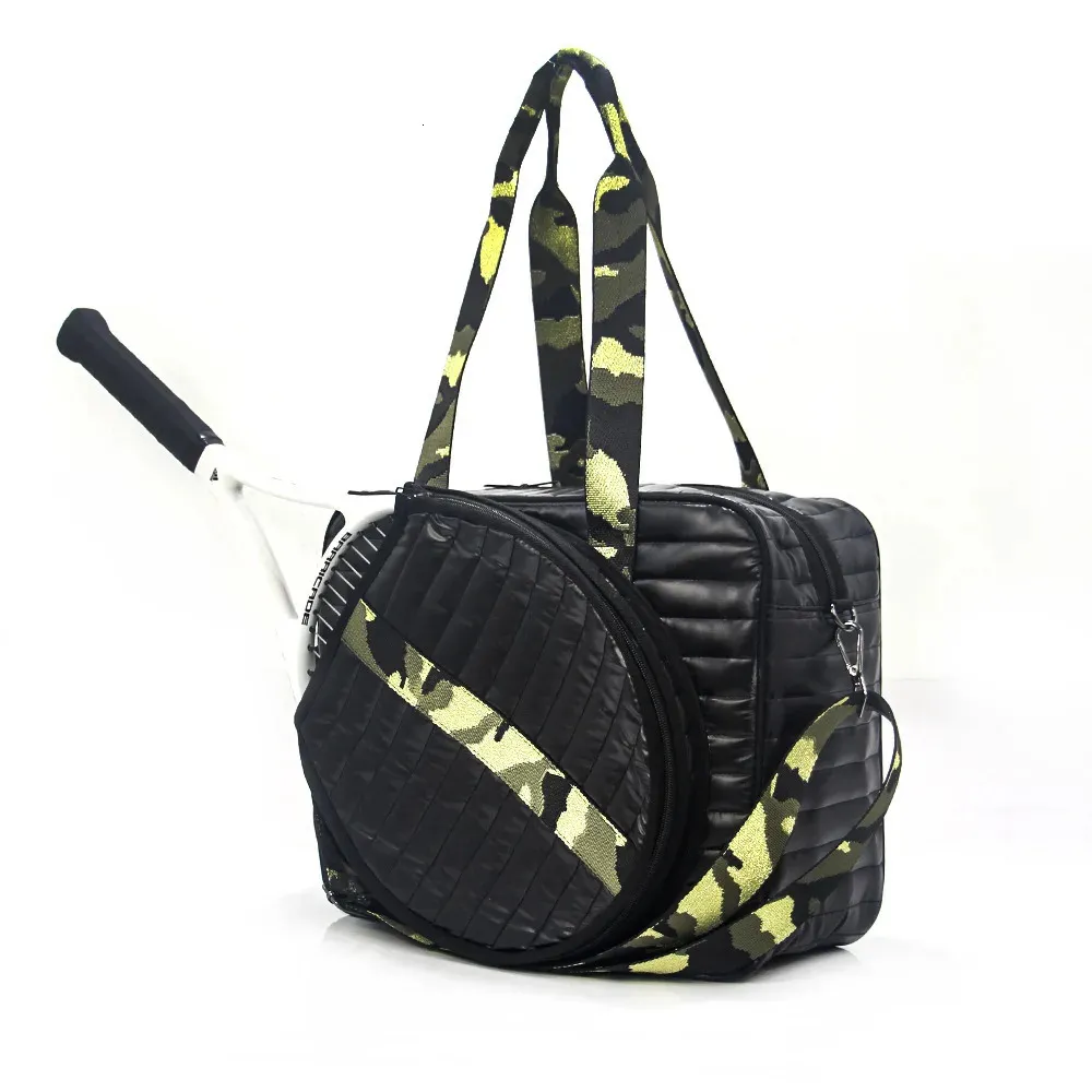 Tennistaschen Tragbare Tennistasche Große Kapazität Gym Fitness Männlich Weiblich Tennistasche Handtasche Einzelschulter Badmintontasche Tennisschläger Sport 231114