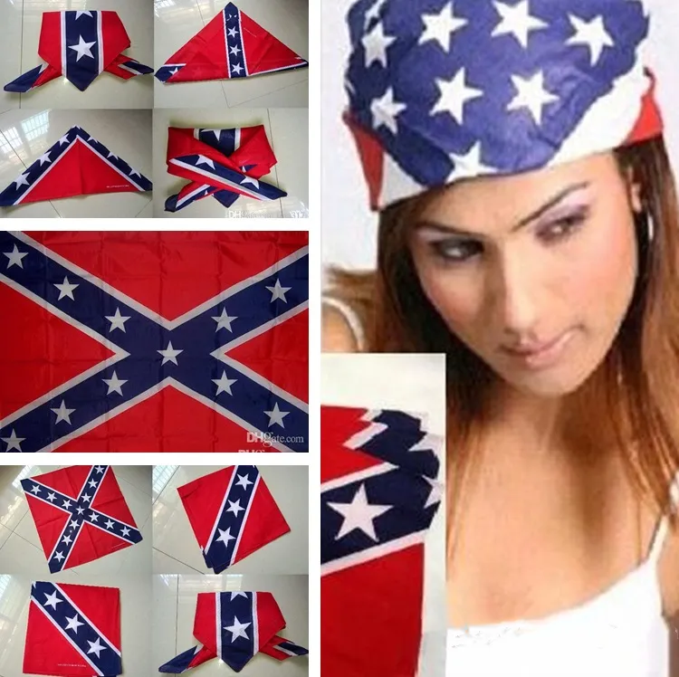 60psConfederate Rebel Flag Confederate Flag Bandana From Tina317, 1.40