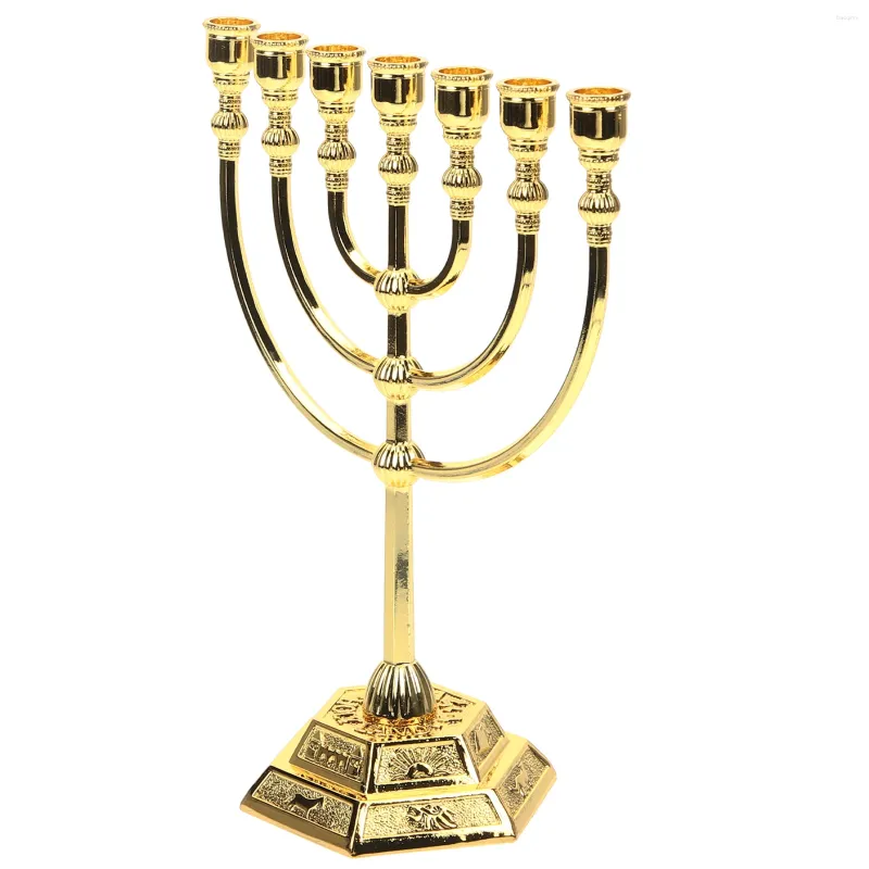 Bougeoirs Menorah, décoration murale de chambre à coucher, au-dessus des ornements de noël