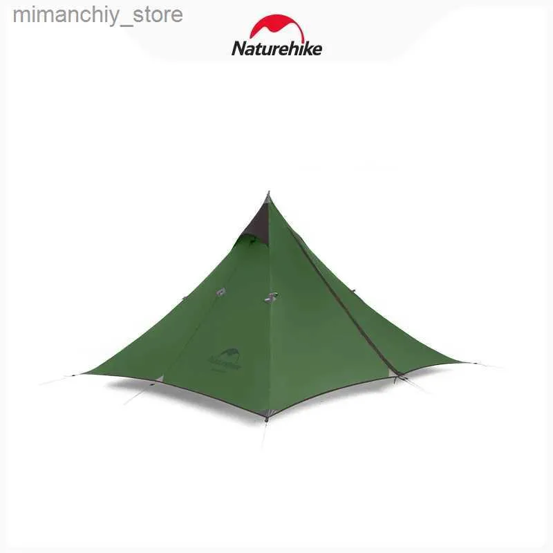 Tiendas de campaña y refugios Naturehike Camping Sing-tower Canopy Tent Outdoor Ultra-portab Sing-person Camping Tent Q231117