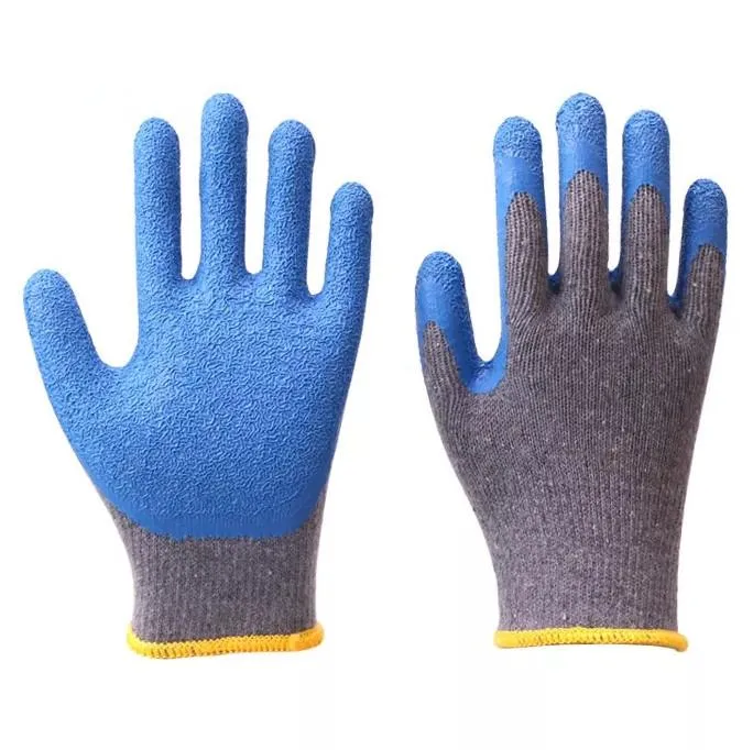 Gants de sécurité Gants de travail Carton Gant industriel enduit de latex OEM de haute qualité