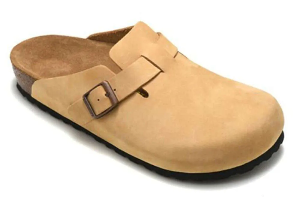 Sandales de créateurs Birks Boston Clog Arizona Gizeh Hommes Femmes Été Automne Hiver Pantoufles Cuir Feutre Sliders Extérieur Intérieur Boucle Strap3 Portabilité Antidérapant