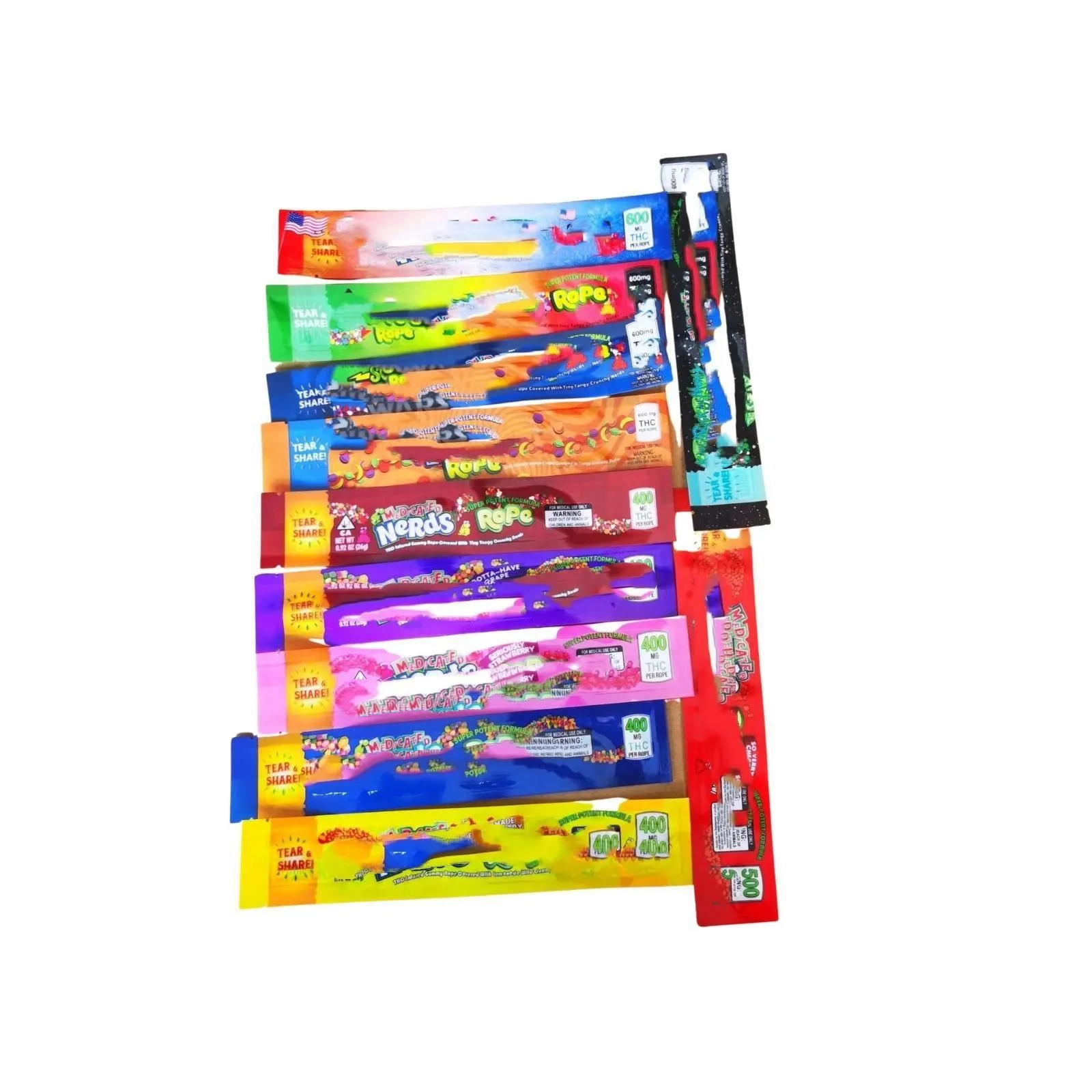 Wholesale 20 Bags Packing Delivery Rope Drop 800Mg Types 400Mg 500Mg