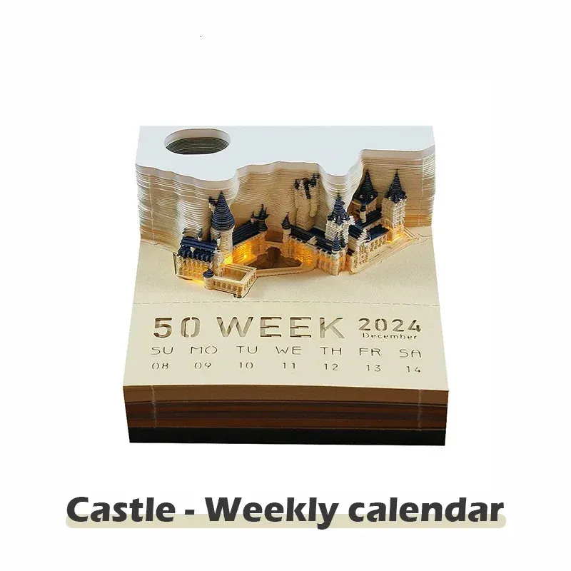 Wholesale Sakura Tree House Desktop Calendar 3D Notepad Block Creative Rip  Away Paper Carving Sticky DIY Memo Pad For Year End Fun And Gifting 231114  From Heng09, $28.39 | DHgate.Com
