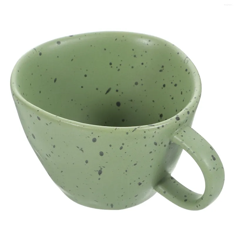 Set di stoviglie Tazza da caffè Tazza in ceramica Tazze di cereali con manico Tazze Acqua decorativa per feste Latte Bevande per la casa Bicchieri da ufficio