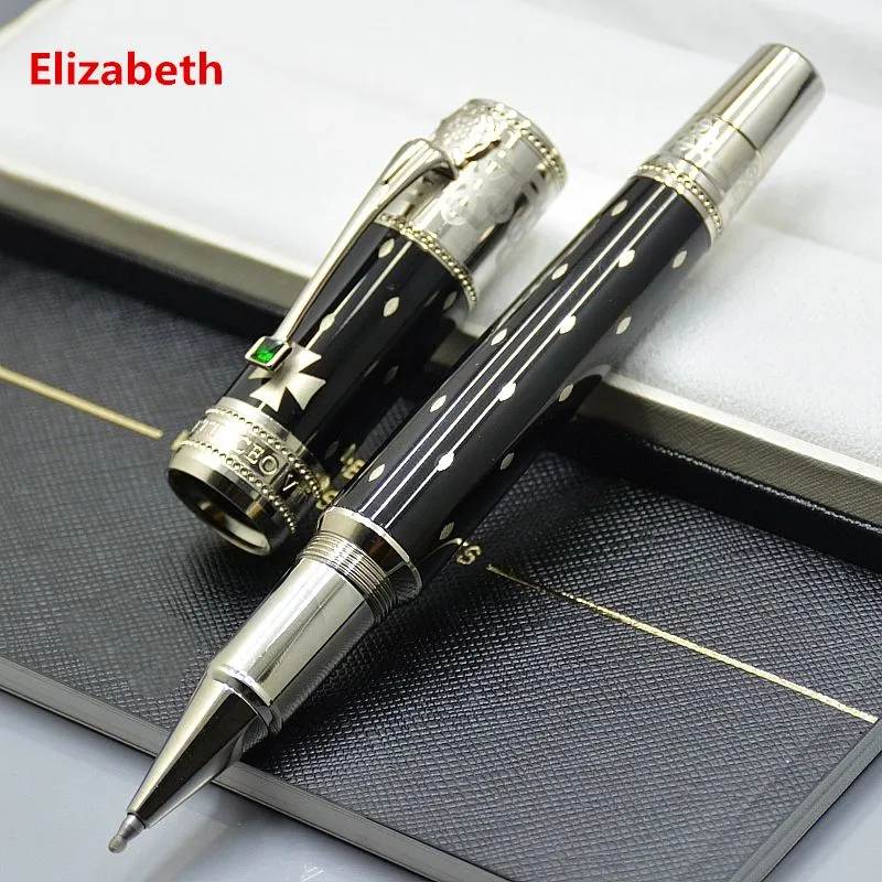 Luxury Edition Stationery Promotion Elizabeth Ink Roller Box Pens Office Limited Classic Gel Ball Business No Pen Gekhq