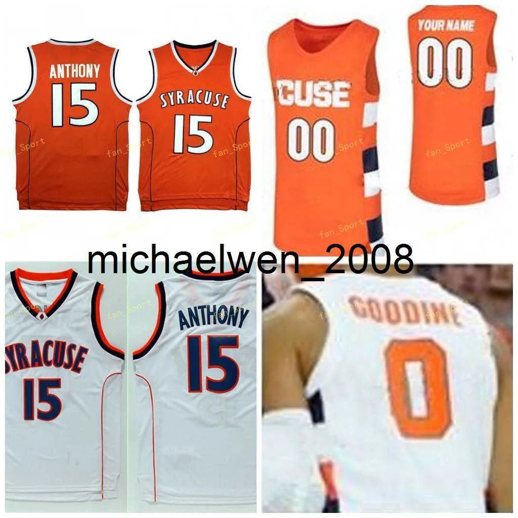 Mich28 Syracuse Orange College Basketball Jersey 10 Howard Washington 11 Joseph Girard III 12 Brendan Paul 13 Chris LaValle Juventude Costurada