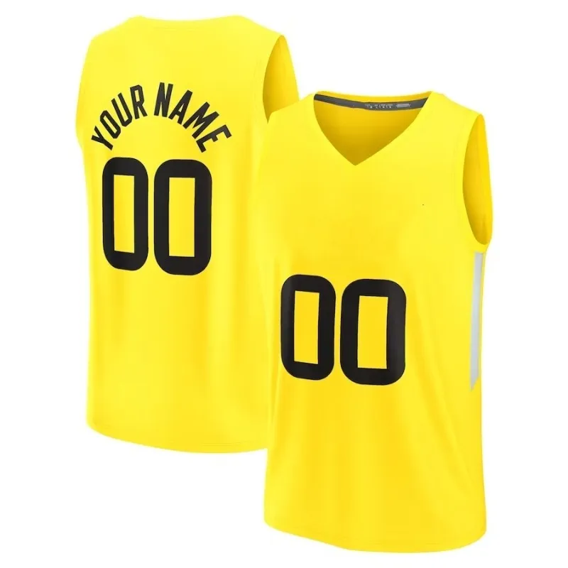 Collin Sexton Kids Basketball Jerseys Lauri Markkanen Mike Conley Bojan Bogdanovic 2023/24 Yellow City Men Men Kobiet Jersey