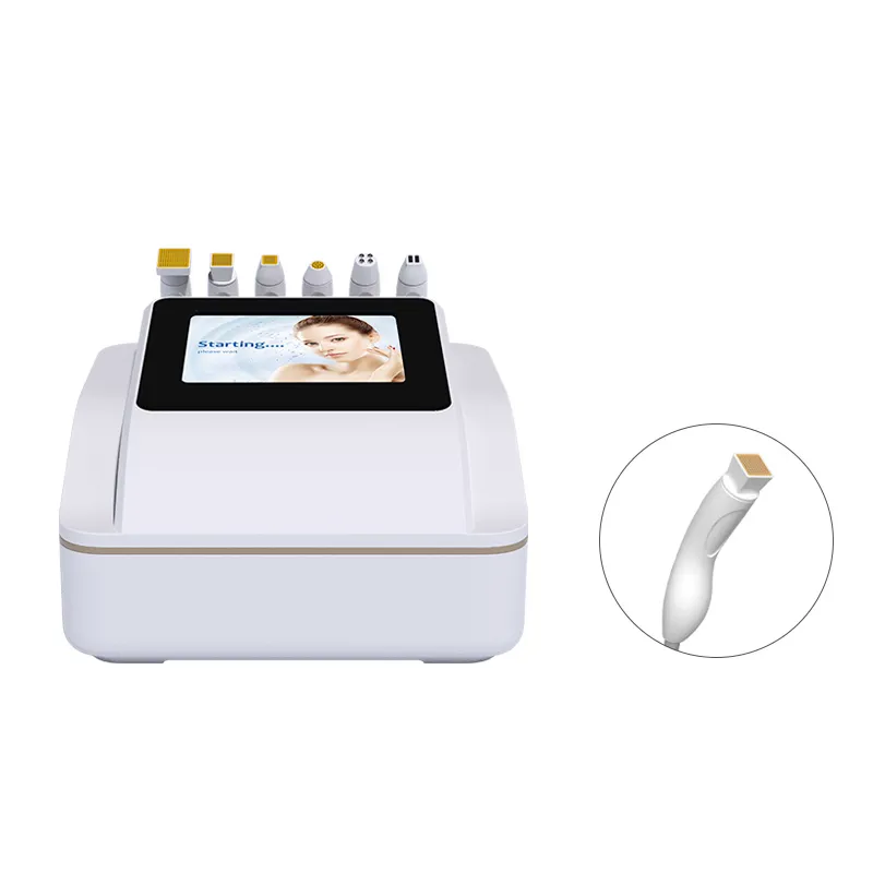 Skin Care Micro Needle Fractional Face EMS RF Lifting Vacuum RF Golden Microneedle Machine Portable