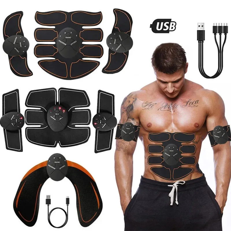 Cintura dimagrante Wireless EMS stimolatore muscolare polvere di carbonio ABS addominale braccio gamba anca trainer perdita di peso fitness modellante macchina elettrica per massaggio dimagrante 231115