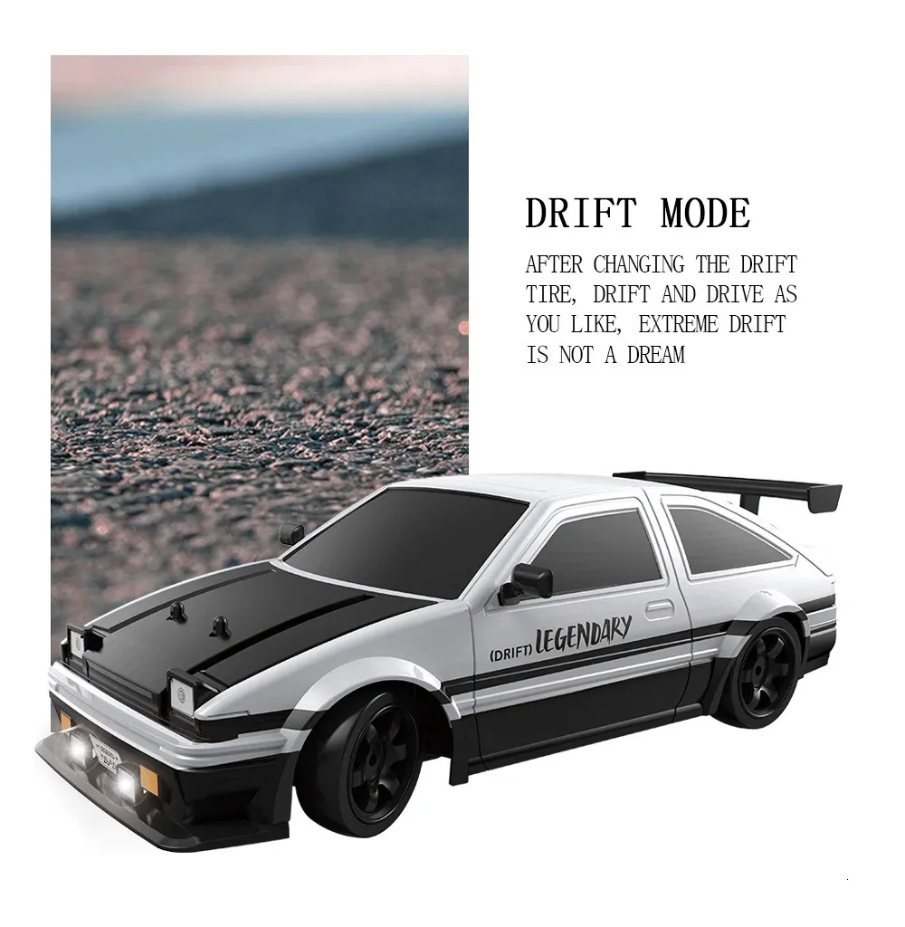 AE86 Electric RC Nascar Toy Cars High Speed GTR Electric Drift Car For ...