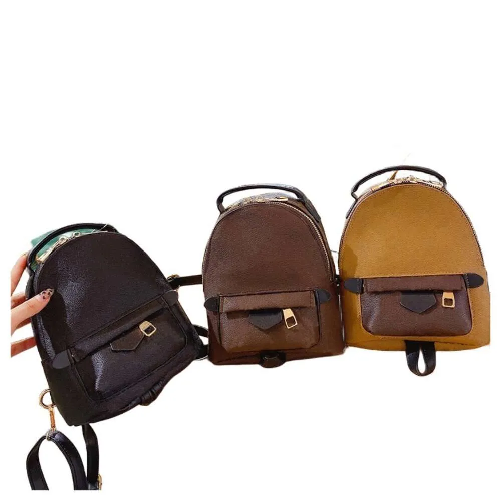 Save Big on Bulk Childrens Shoulder Bags Childrens Handbags, Stylish Letter  Print Backpack For Kids PU Leather Double Shoulder Bag Classical Casual