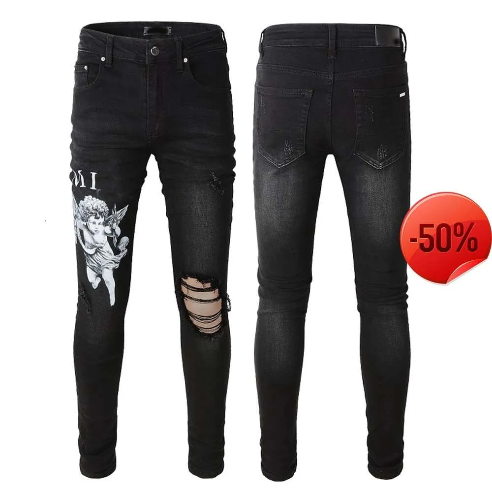 Men's denim jeans with zipper fly mid-rise waist size 32 straight