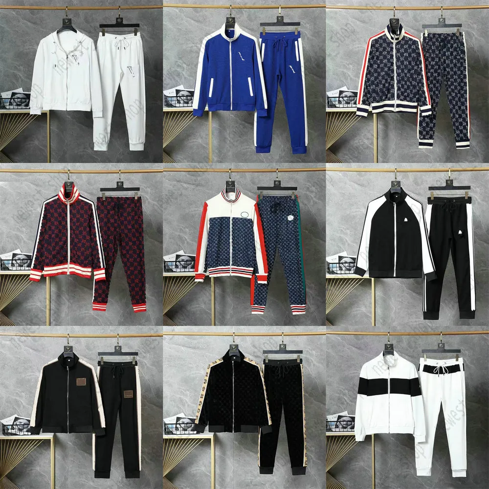 Europe Paris Designer Mens Womens TrackSuits Luksusowy sport