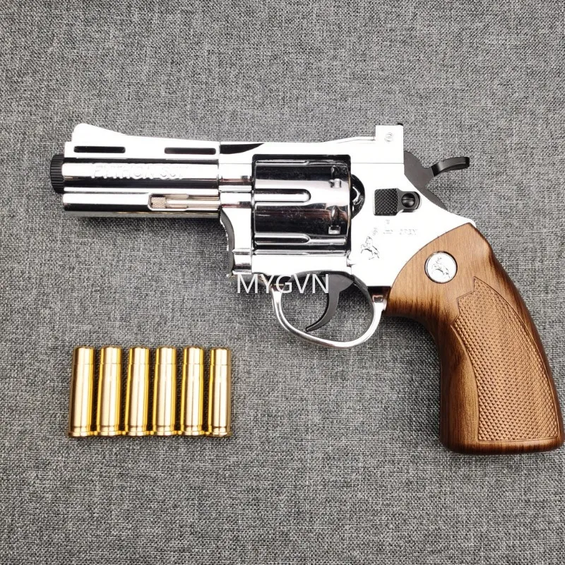 XYL Python Revoer Dart Blaster Metal Soft Bullet Toy Gun 1:10