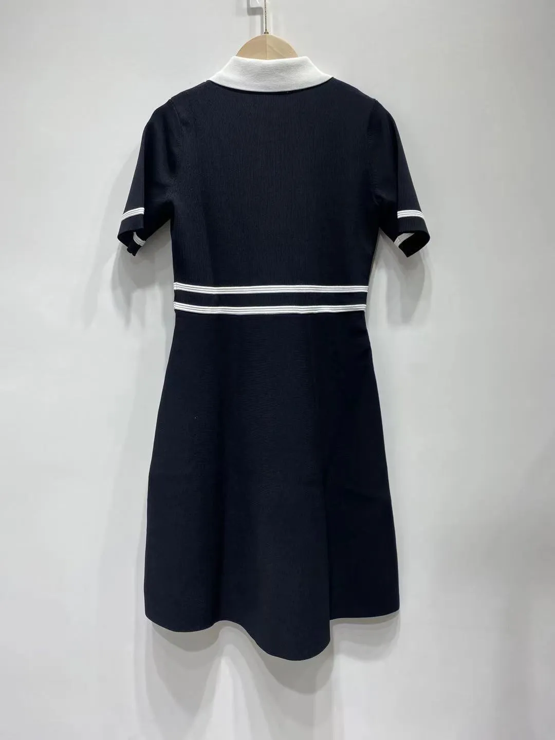 Sandro Knit Dress Embroidered Short Sleeve Casual... From  Jinguangcanlan558, $90.81 In Bulk | DHgate.Com