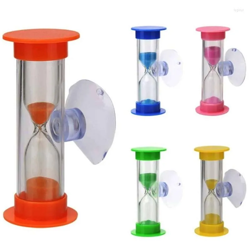 Timer piasku 2 minuty plastikowy kubek ssący klepsydra szczoteczki do zębów dla dzieci zegar piaskowy Timer Sandglass Desktop Ozdoba Prezent Mhy024