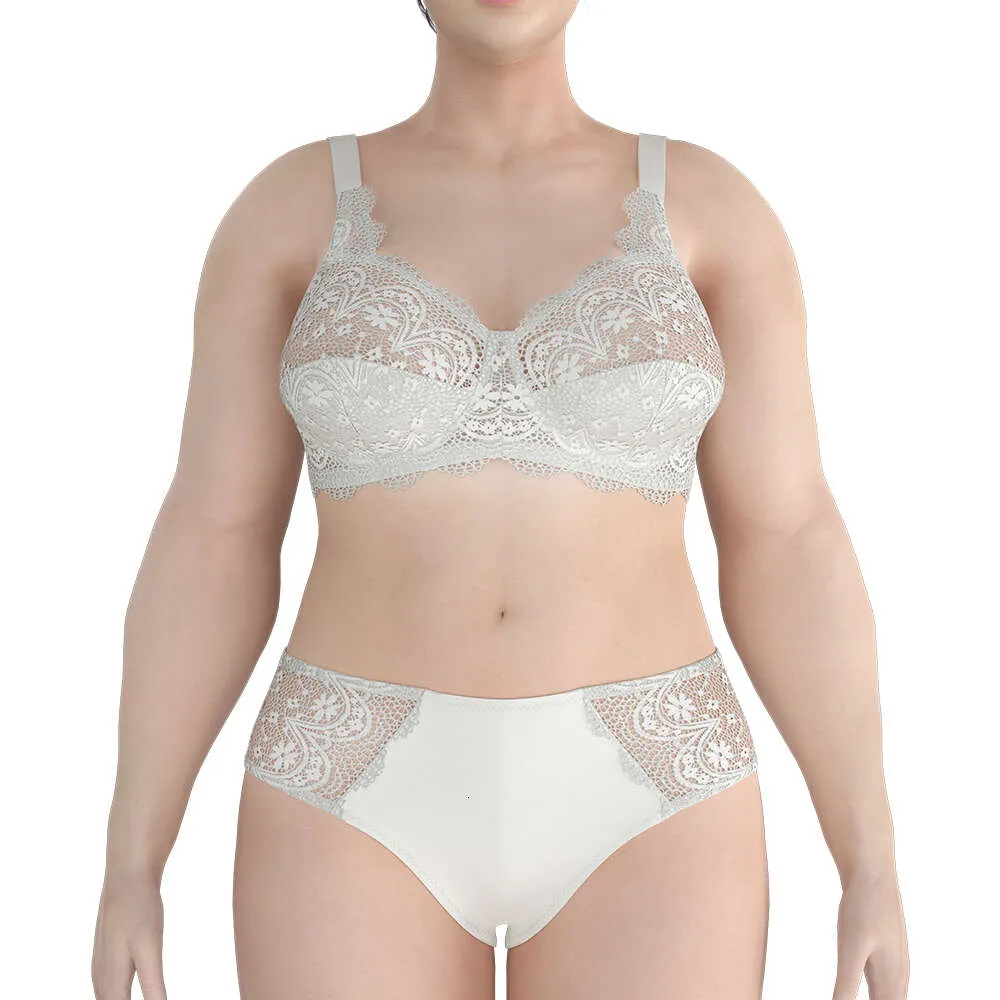 Women's cotton lace bra printed large size fat girl sexy lingerie sets plus  size underwear sets from Dhgate Bras Sets