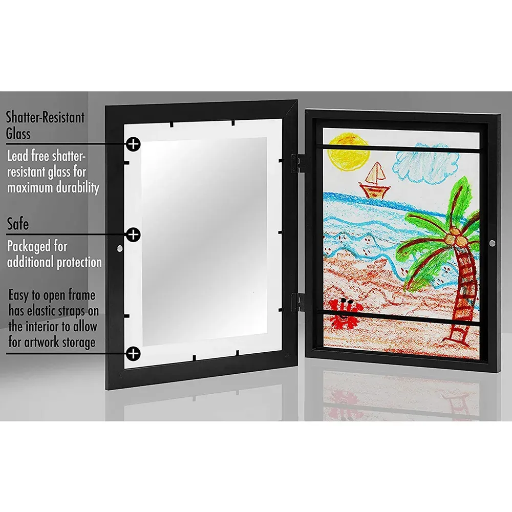 Front Open Childrens Art Officeworks Photo Frames Changeable Frametory For Poster