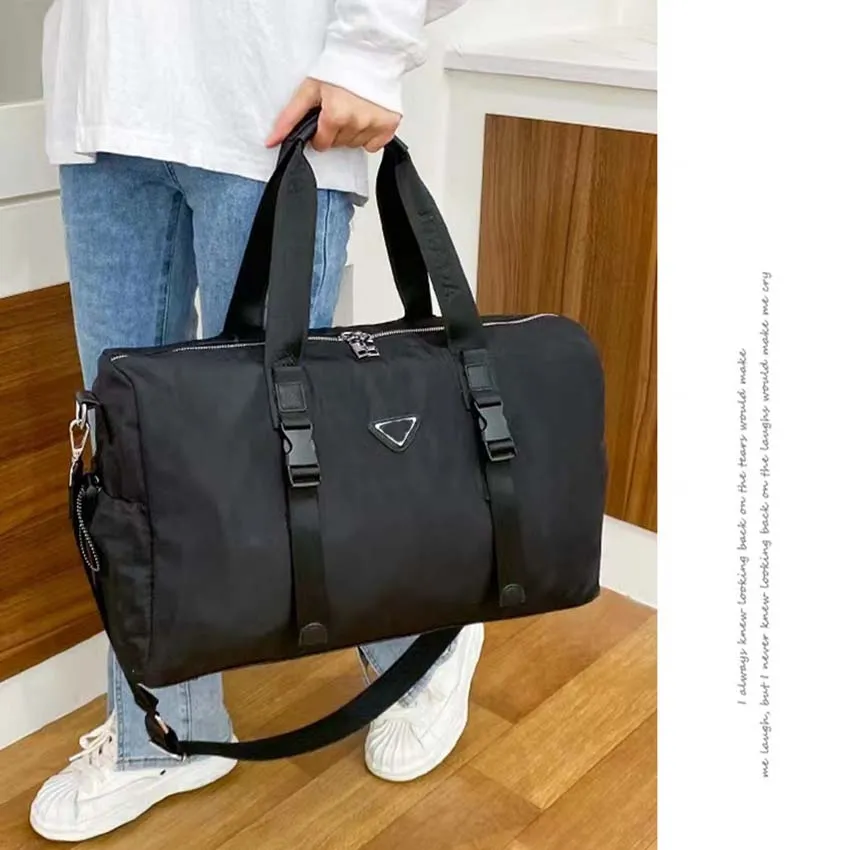 Top Luxury Shoulder Bags Keepall Travel Bag Bandouliere Fashion Large Handbags Traveling Totes Designer Men and Women Genuine Leather Black Luggage Bags dfgdf