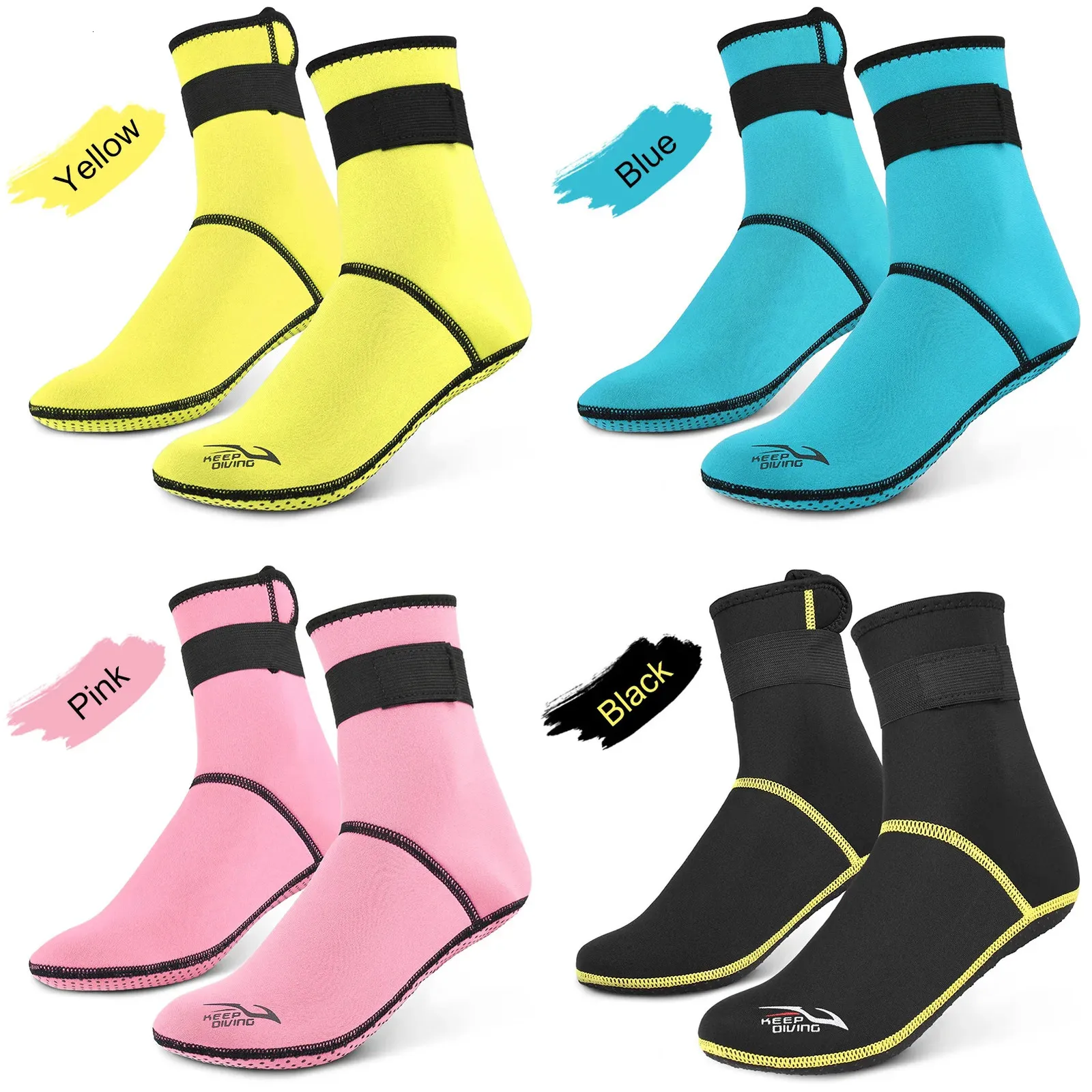 Sports Socks Diving 3mm Neoprene Beach Water Thermal Wetsuit Boots